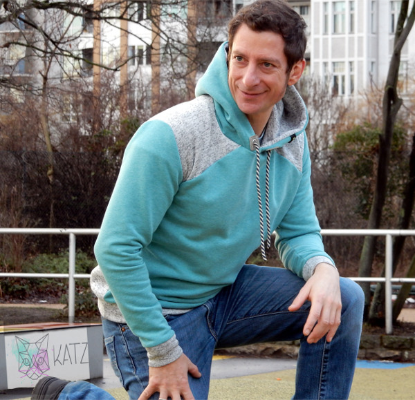 Schnittmuster Herren-Hoodie Peer